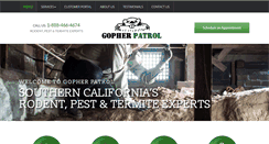 Desktop Screenshot of gopherpatrol.com